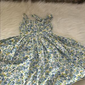 Ralph lauren floral Kids Dress in Blue and Yellow